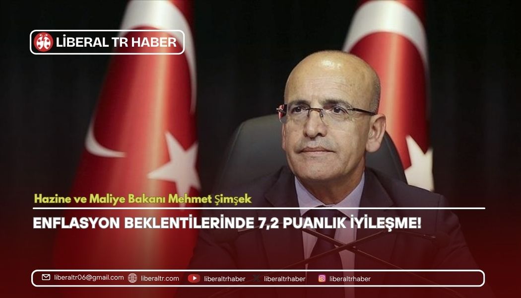 Bakan Şimşek: Enflasyon Beklentilerinde 7,2 Puanlık İyileşme!