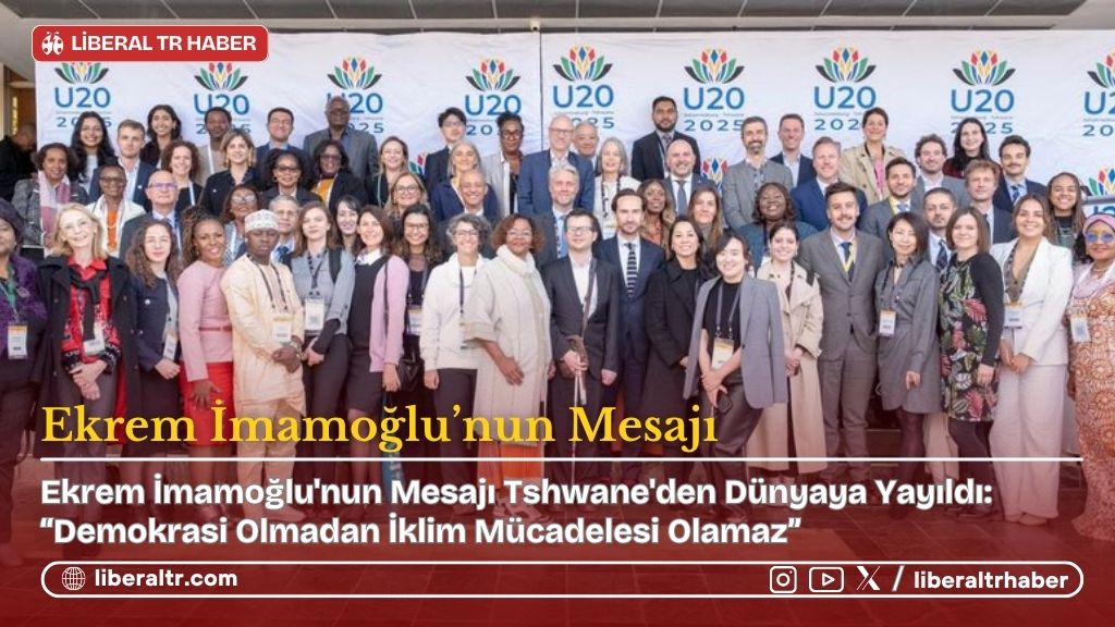Ekrem İmamoğlu’nun Mesajı Tshwane’den Dünyaya Yayıldı: “Demokrasi Olmadan İklim Mücadelesi Olamaz”