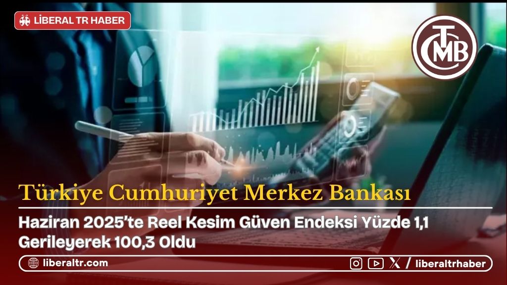 Haziran 2025’te Reel Kesim Güven Endeksi Yüzde 1,1 Gerileyerek 100,3 Oldu
