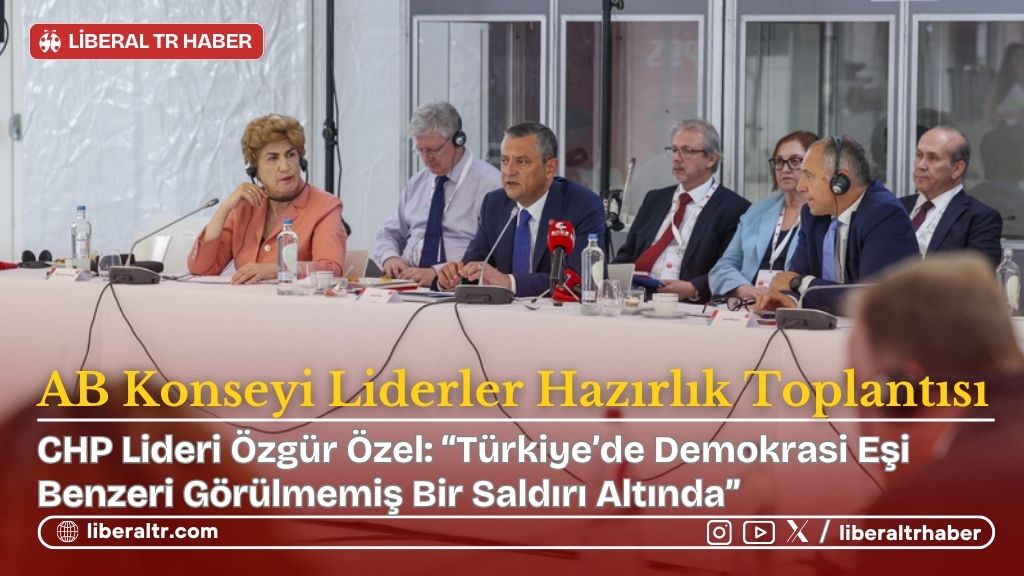 CHP Lideri Özgür Özel: “Türkiye’de Demokrasi Eşi Benzeri Görülmemiş Bir Saldırı Altında”