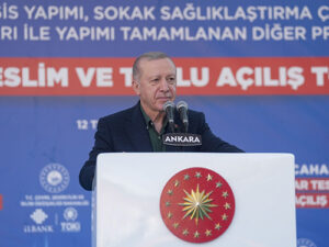 Erdoğan: “Milletimize olan sevdamızı eserlerle taçlandırıyoruz”