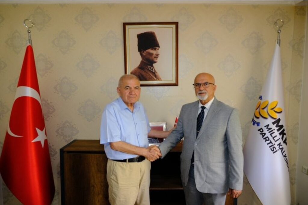 Liberal Parti Genel Başkanı Zübeyir Gülabi’den Milli Kalkınma Partisi’ne Nezaket Ziyareti