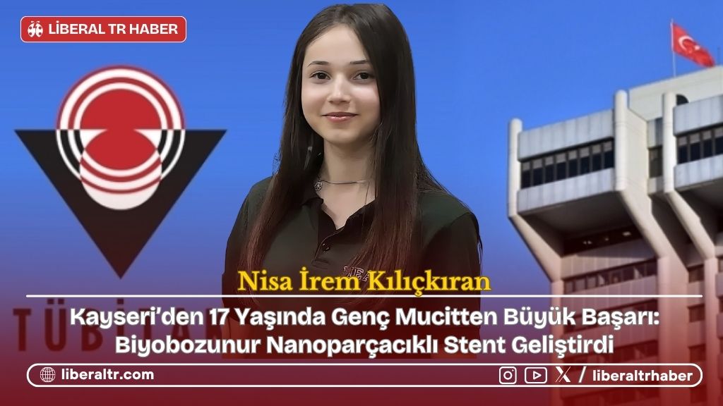 Kayseri’den 17 Yaşında Genç Mucitten Büyük Başarı: Biyobozunur Nanoparçacıklı Stent Geliştirdi