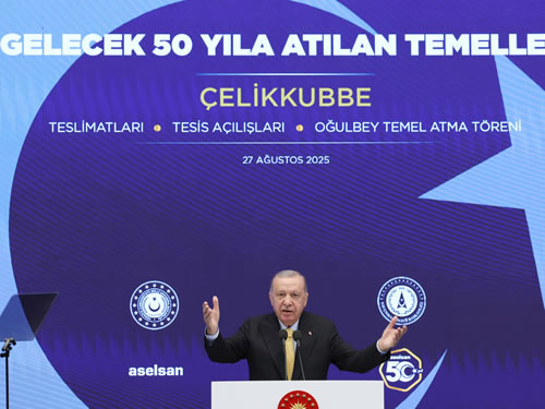 Cumhurbaşkanı Erdoğan: “Kahraman Ordumuzun İhtiyaçlarını Yüzde 80’lere Varan Oranlarda Yerli Sistemlerle Karşılıyoruz”