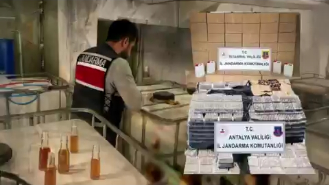 81 İlde Dev Operasyon: 33 Bin Litre Sahte Alkol Ele Geçirildi!