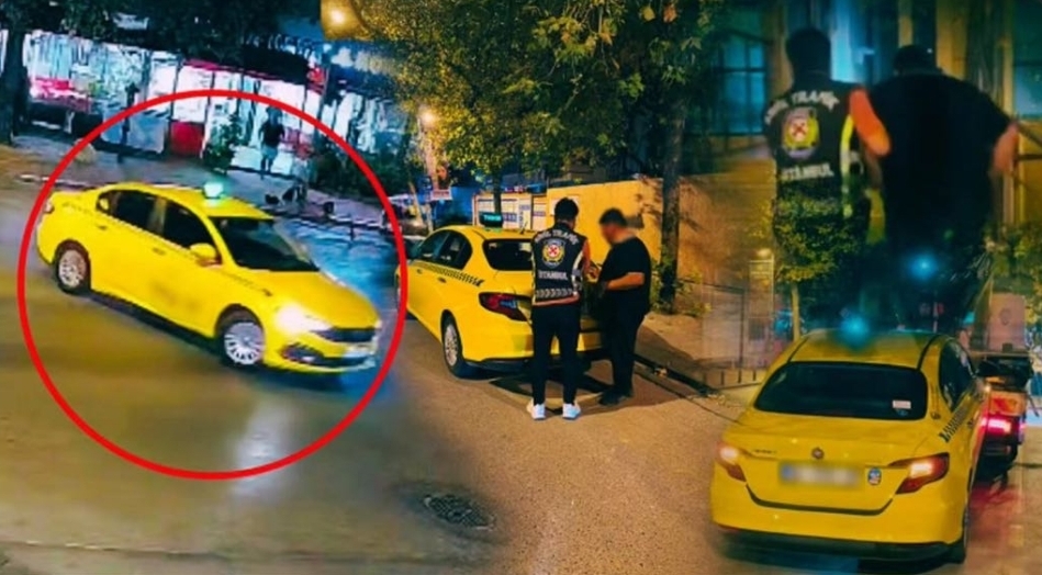Kadıköy’de Drift Yapan Taksici Yakalandı: Anne ve Çocuklar Tehlike Atlattı