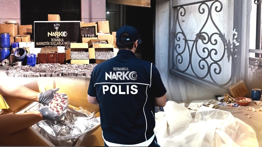 Ümraniye, Tuzla ve Gebze’de Uyuşturucu Operasyonu: 3 Milyon Hap Ele Geçirildi, 9 Gözaltı!