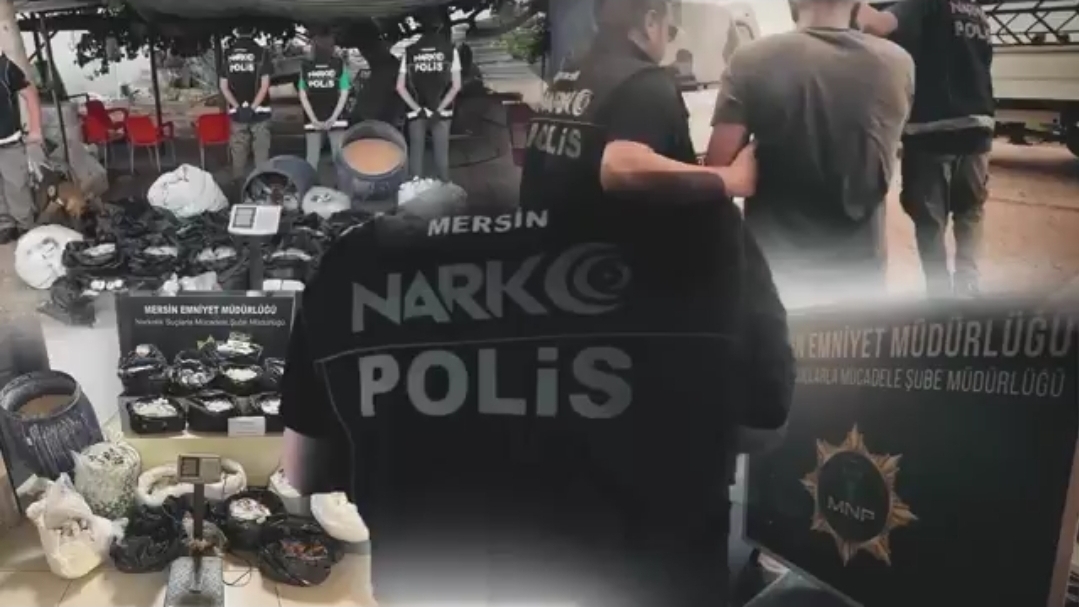 Mersin’de 3 Milyon 542 Bin Uyuşturucu Hap Ele Geçirildi: 8 Şüpheli Yakalandı