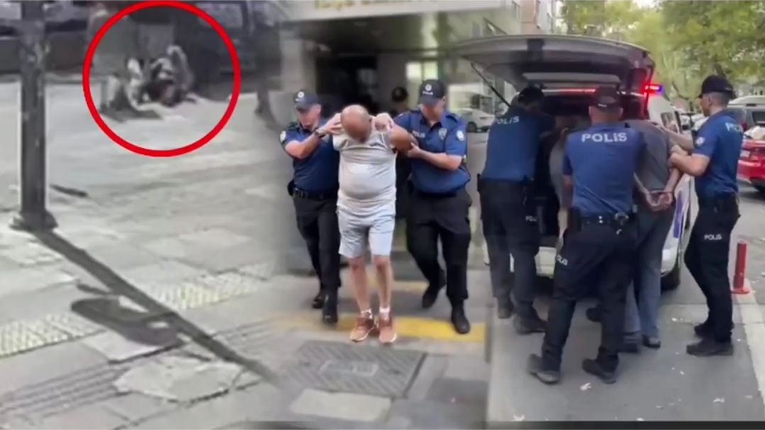 Ankara’da Kadın Yayaya Tokat Atan Trafik Zorbaları Yakalandı