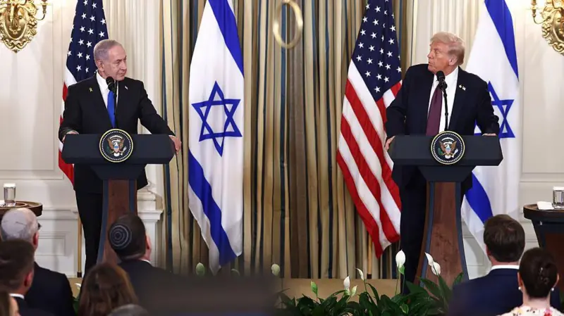 Trump ve Netanyahu Beyaz Saray’da Görüştü: 20 Maddelik Gazze Barış Planı Açıklandı