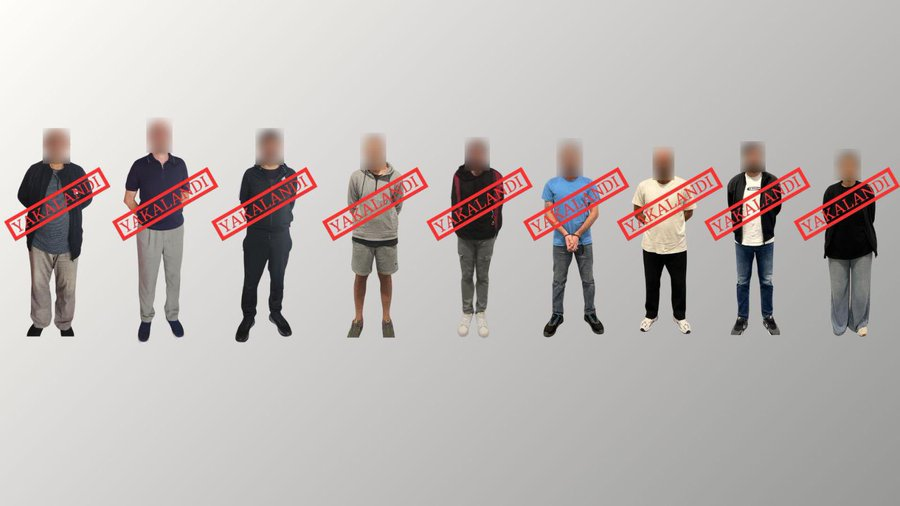 Kırmızı Bülten Aranan 9 Suçlu Yurda Getirildi