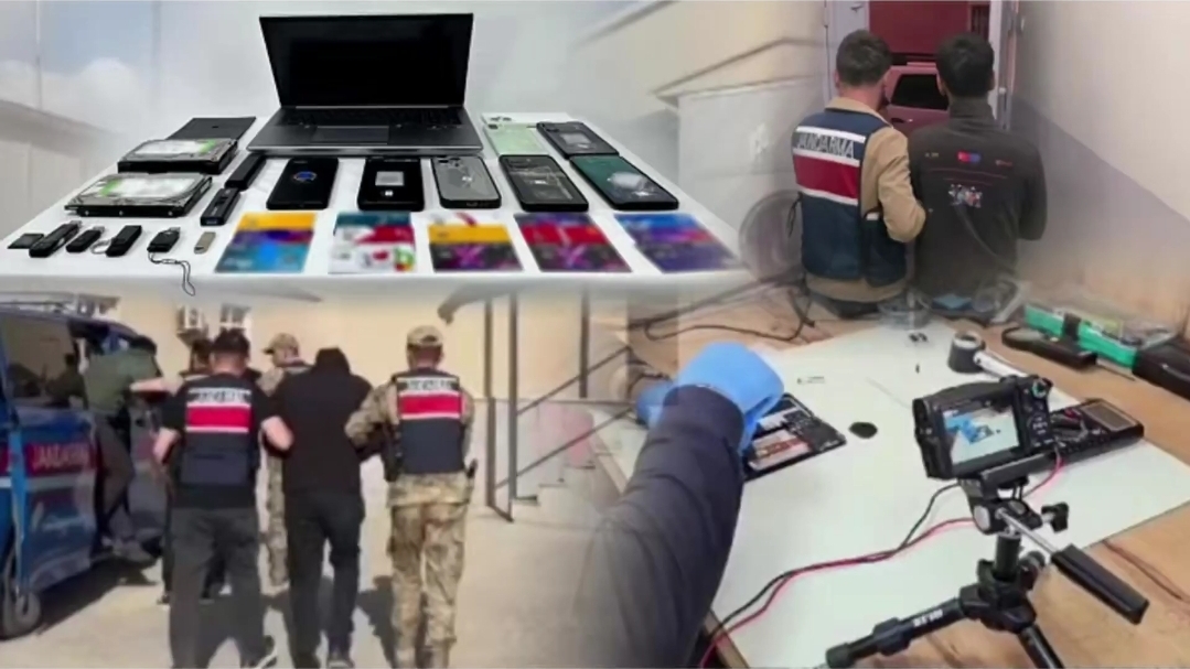 Jandarma’dan 200 Milyon TL’lik Siber Dolandırıcılık Ağına Darbe: 61 Şüpheli Yakalandı!