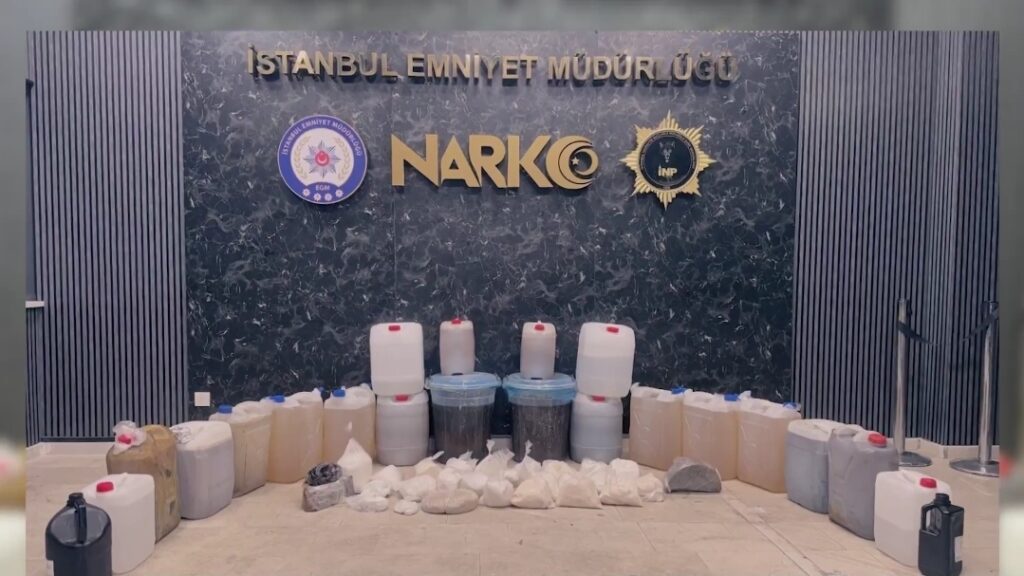 İstanbul’da Uyuşturucuya Büyük Darbe: 381 Kilo Metamfetamin ve 1 Milyon 85 Bin Hap Ele Geçirildi!