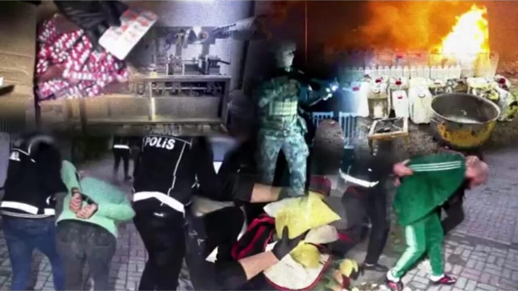 İstanbul’da 4 Milyon 42 Bin Uyuşturucu Hap ve 283 Kilo Uyuşturucu Ele Geçirildi