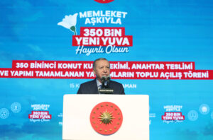 Cumhurbaşkanı Erdoğan: “11 İlimizde Yapımını Tamamladığımız 350 Bininci Yuvamızın Anahtarlarını Teslim Etmenin Gururunu Yaşıyoruz”