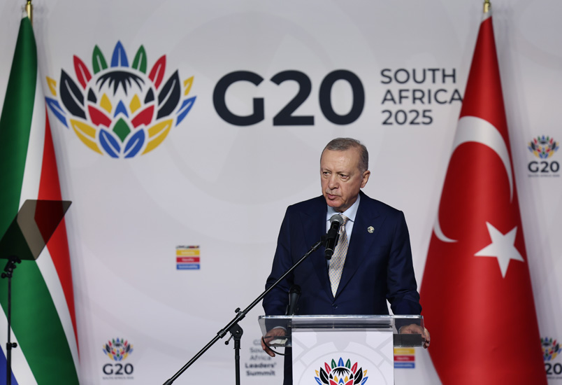Cumhurbaşkanı Erdoğan’ın G20 Johannesburg Açıklamaları: “Özgür Bir Filistin Devleti Kurulmadan Küresel Barış Mümkün Değil”