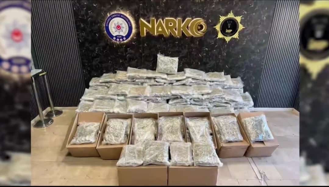 İstanbul Başakşehir’de Narkotik Operasyonu: 355 Kilo Skunk Ele Geçirildi, 6 Şüpheli Gözaltında
