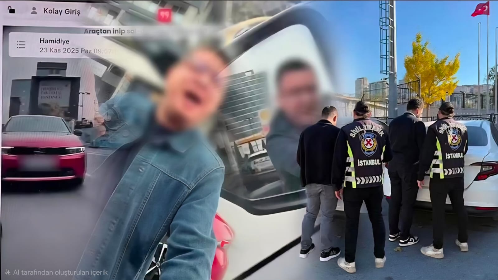 Kağıthane’de Trafik Terörü: Araçla Önünü Kesip Kavga Etmeye Çalışan Sürücülere 60 Gün Ceza