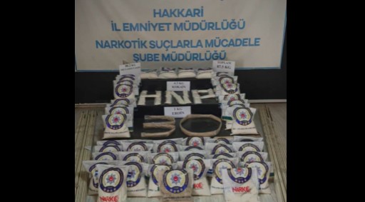 Hakkari Yüksekova’da 87,5 Kilo Uyuşturucu Ele Geçirildi