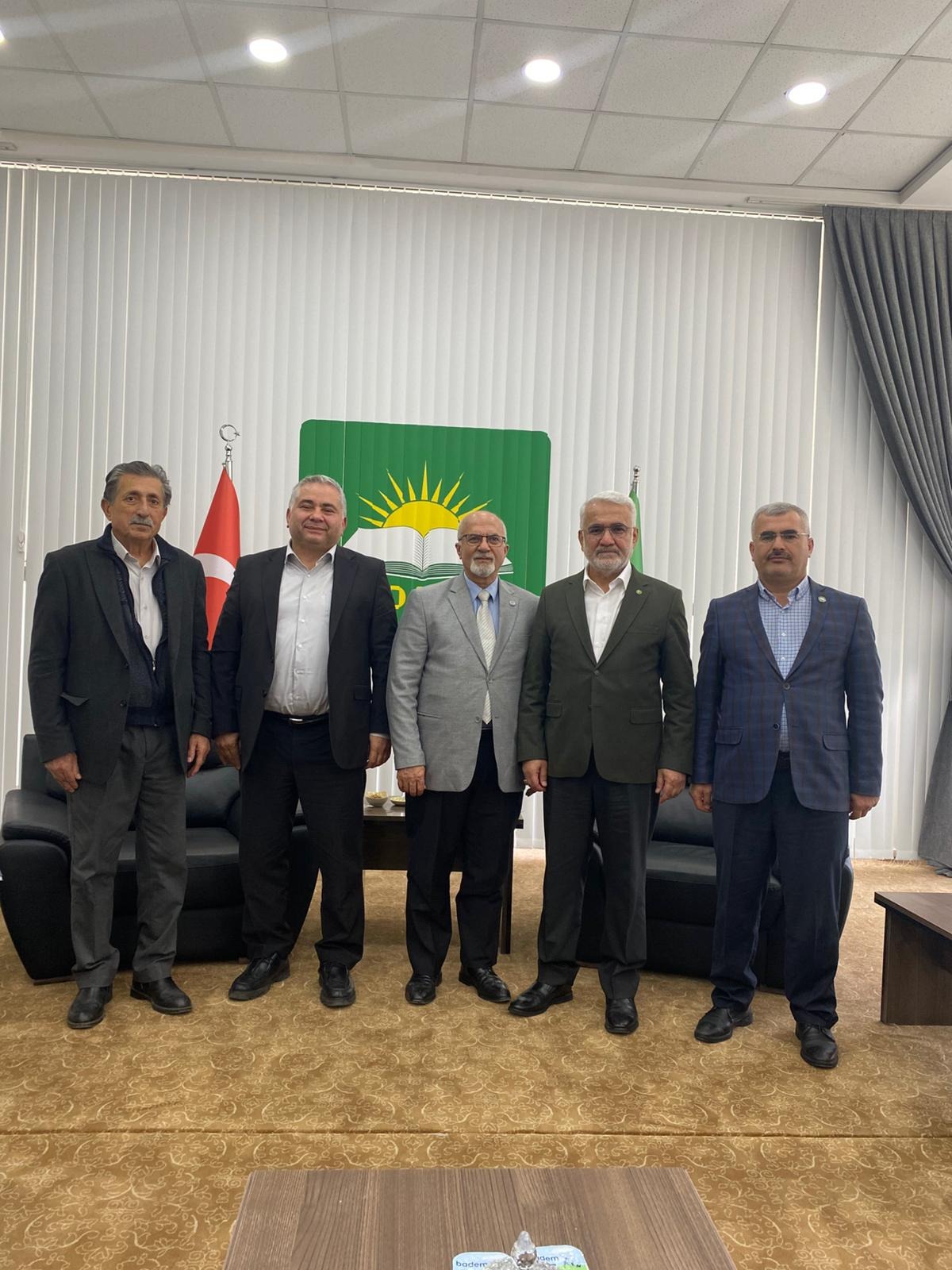 Liberal Parti’den HÜDA PAR’a Ziyaret: “Terörsüz Türkiye” Süreci Üzerine Görüşme