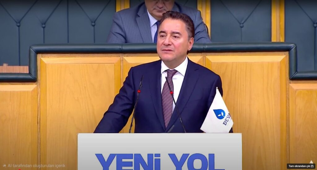 DEVA Partisi Genel Başkanı Ali Babacan: “Konu Barışsa, Bizi Başkalarıyla Karıştırmayın”