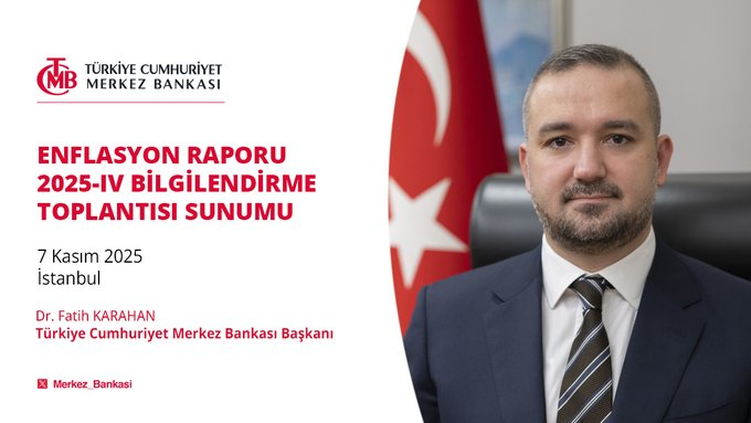 Merkez Bankası 2025 Enflasyon Raporu: Yıl Sonu Tahmini Yüzde 31-33 Aralığında, 2026 İçin Hedef Yüzde 13-19