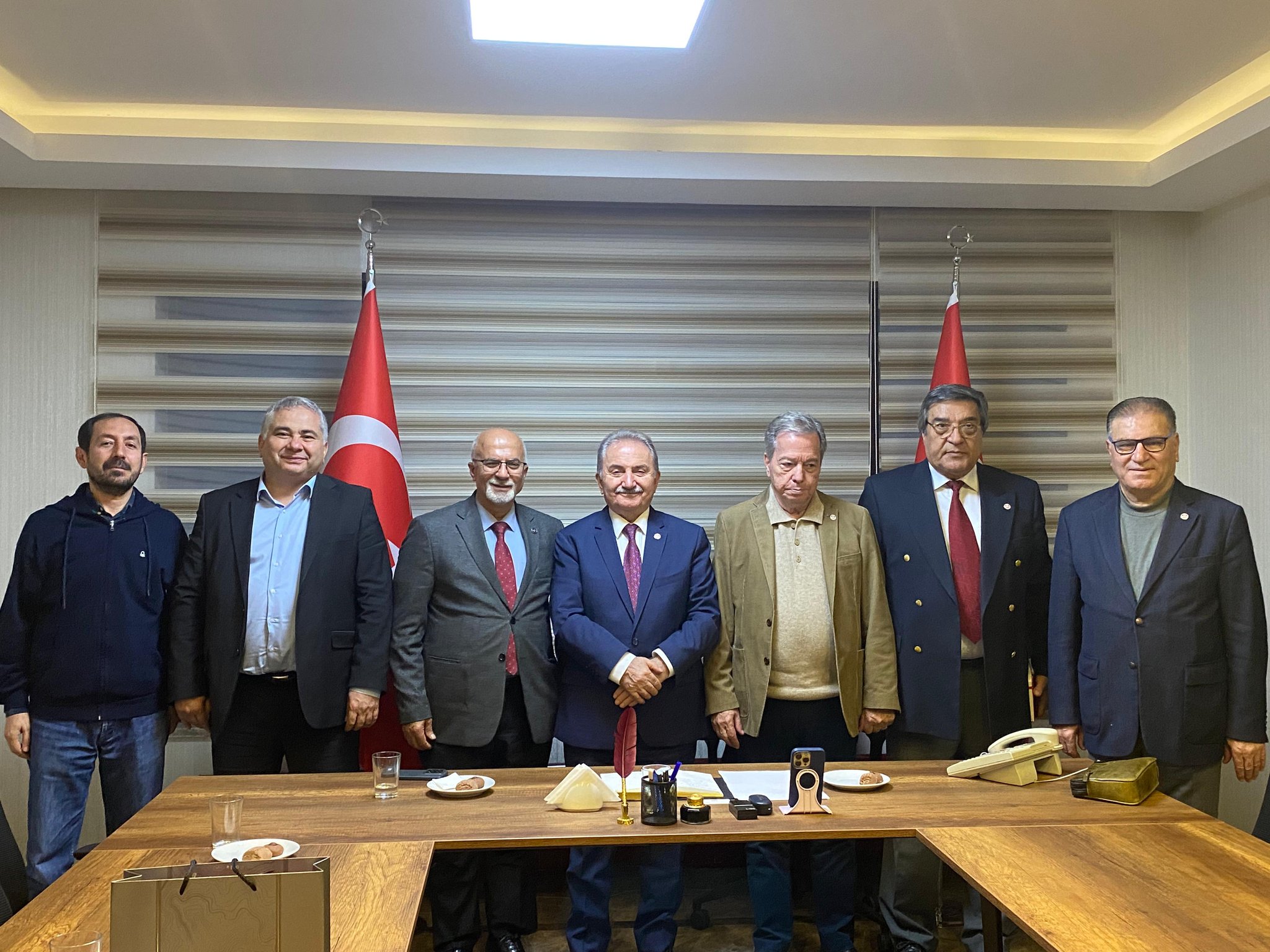 Liberal Parti’den Ata Parti’ye Ziyaret: Zübeyir Gülabi ve Namık Kemal Zeybek’ten Demokrasi Vurgusu