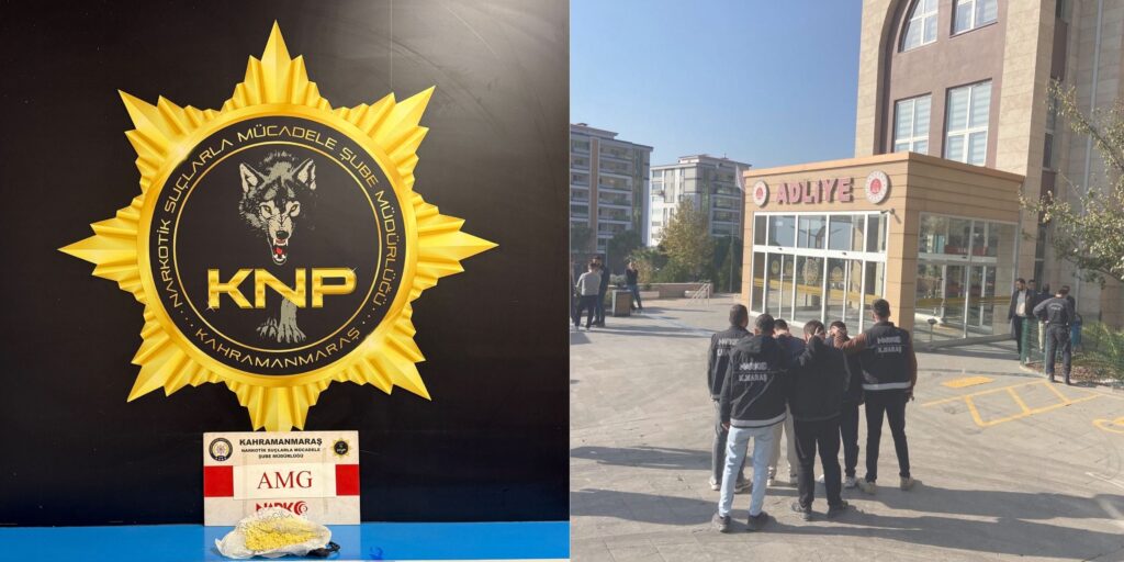 Kahramanmaraş’ta Narkotik Operasyonu: 106 Gram Sentetik Kannabinoid Ele Geçirildi