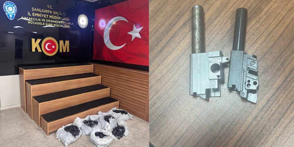Şanlıurfa’da Silah Kaçakçılığı Operasyonu: 1.525 Namlu Ele Geçirildi