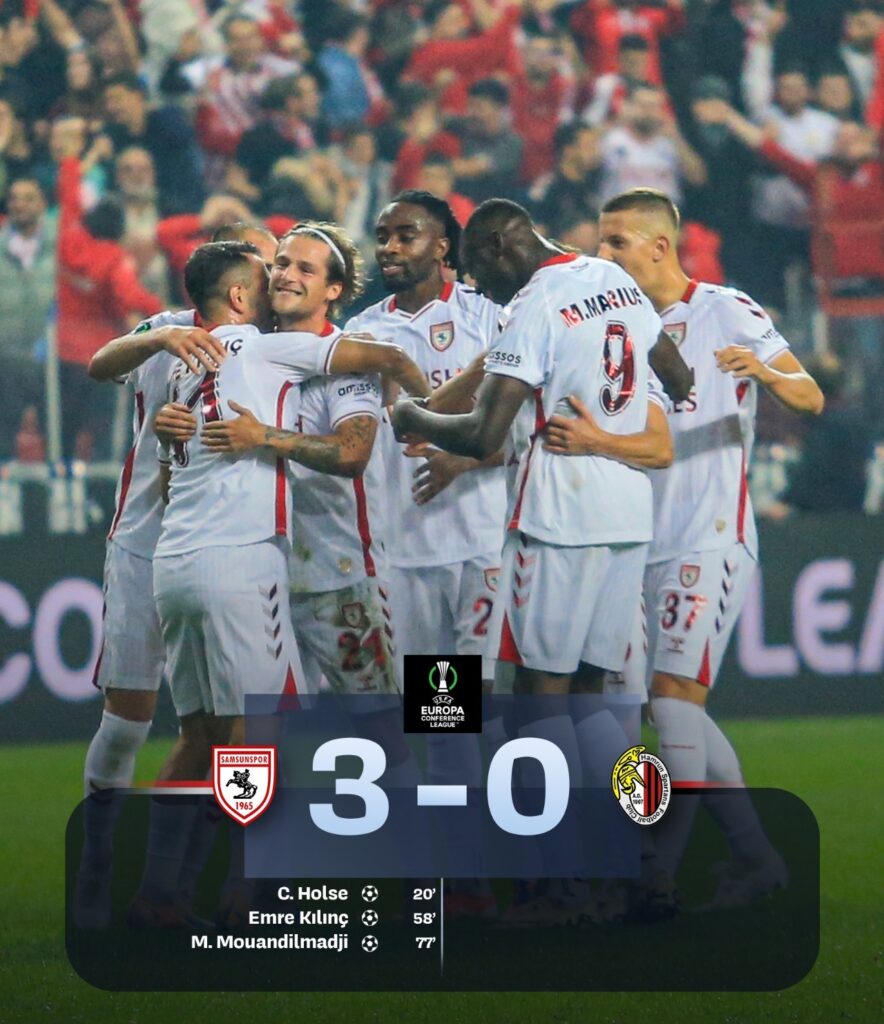 Samsunspor, Hamrun Spartans’ı 3-0 Mağlup Ederek Avrupa’da 3’te 3 Yaptı!