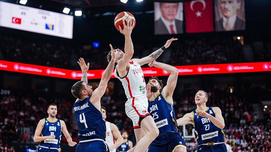 2027 FIBA Dünya Kupası: A Milli Basketbol Takımı Bosna Hersek’i 93-71 Yendi