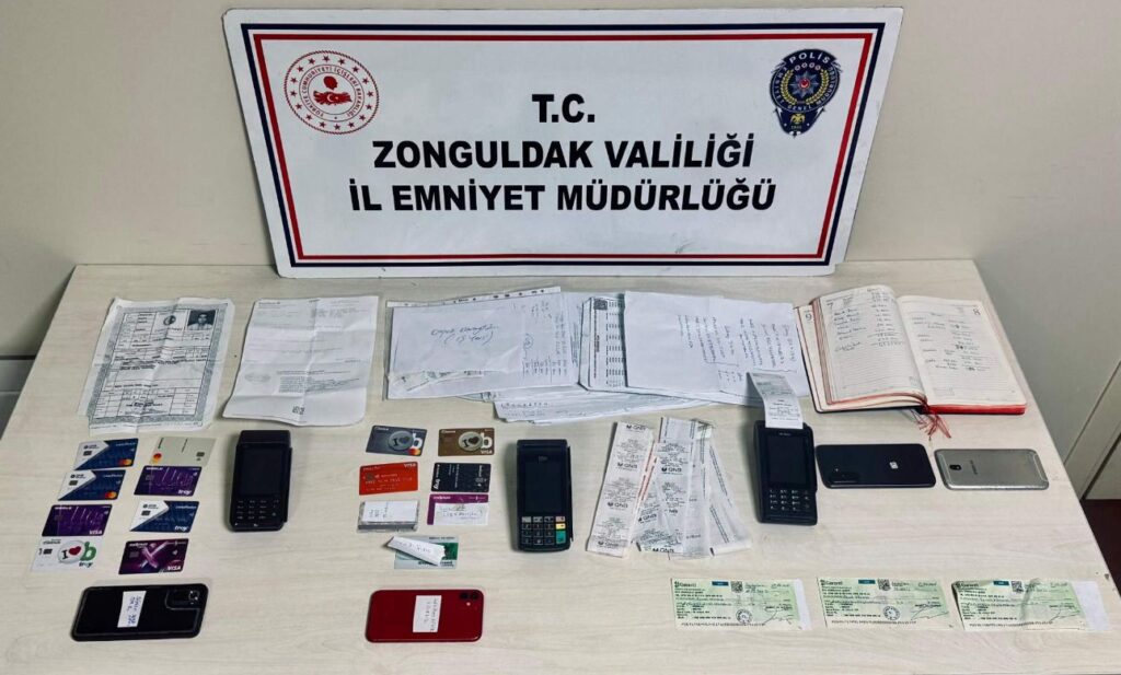 Zonguldak’ta Tefecilik ve Güveni Kötüye Kullanma Operasyonu: 2 Tutuklama