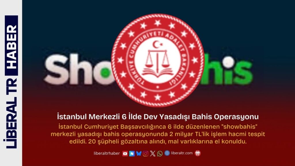 İstanbul Merkezli 6 İlde Dev Yasadışı Bahis Operasyonu: 2 Milyar Liralık İşlem Hacmi Tespit Edildi