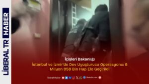 İstanbul ve İzmir’de Dev Uyuşturucu Operasyonu: 6 Milyon 958 Bin Hap Ele Geçirildi