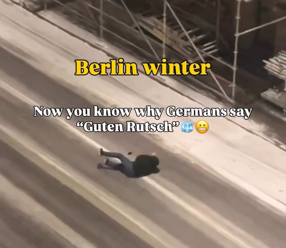 Berlin Buz Pistine Döndü: “Guten Rutsch” Bu Kez Gerçek Oldu!