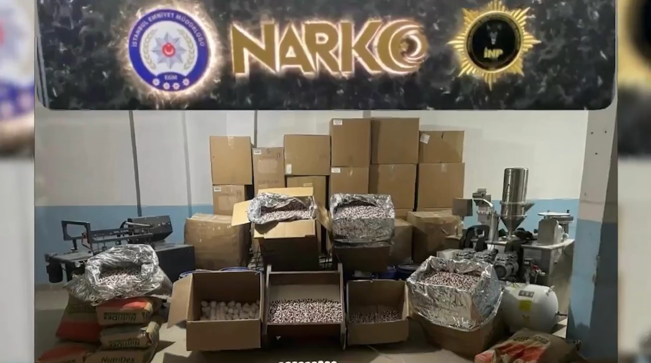 İstanbul Avcılar’da Dev Narkotik Operasyonu: 3 Milyon 350 Bin Sentetik Hap Ele Geçirildi