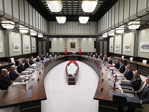 MGK Toplandı: Terörsüz Türkiye, Gazze, Suriye ve Bölgesel Güvenlik Masadaydı