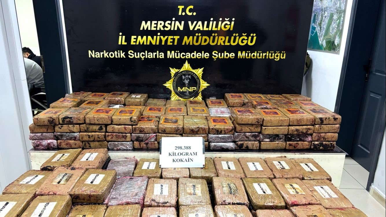Mersin Limanı’nda Dev Uyuşturucu Operasyonu: 298 Kilo Kokain Ele Geçirildi
