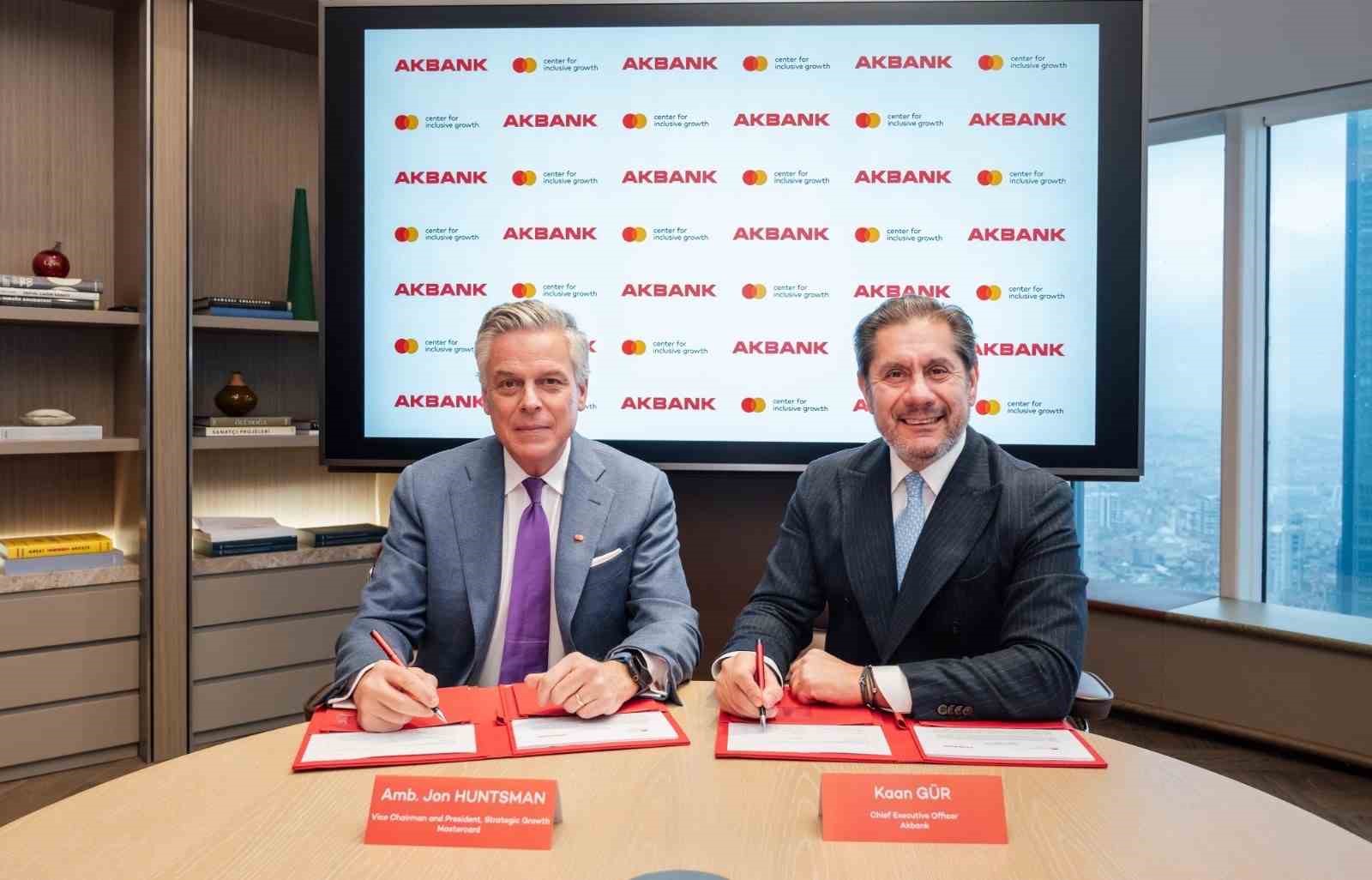 Akbank, Mastercard Impact Fund ve Asya Kalkınma Bankası’ndan İş Birliği