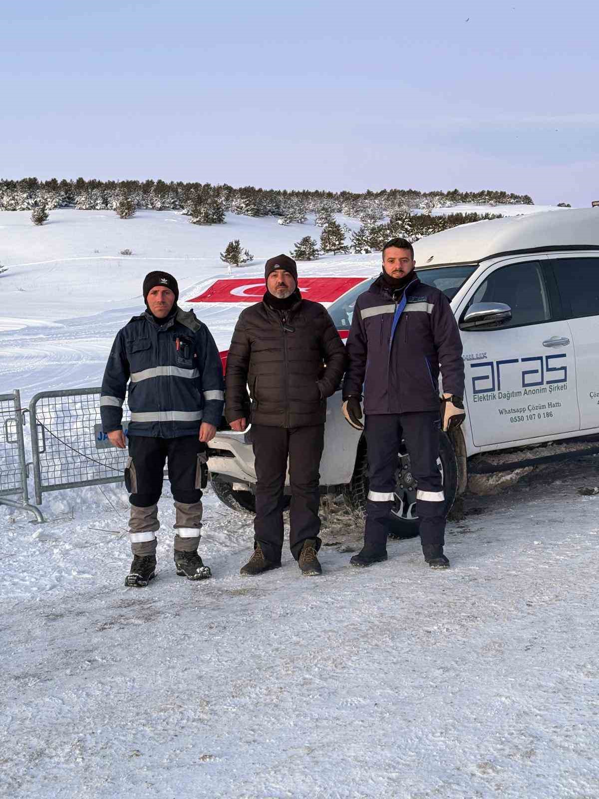 Aras Edaş, “Sarıkamış Harekâtı” Töreninde Sahadaydı