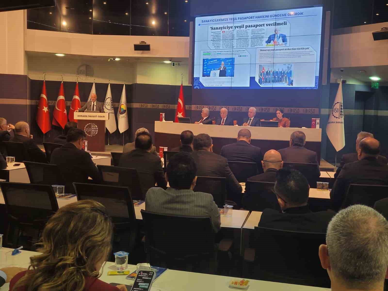 Aso Başkanı Ardıç: “Yeşil Pasaportun Verilmesi Esas Alınmalıdır”