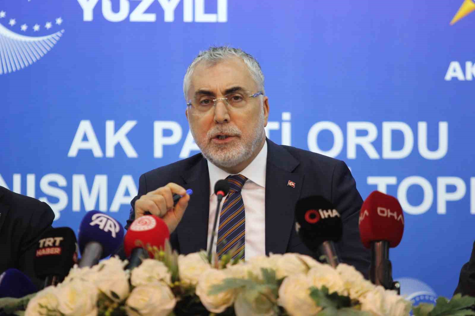 Bakan Işıkhan: “TÜİK Verilene Göre İşsizlik Oranı Son 25 Yılın En Düşük Seviyesinde”