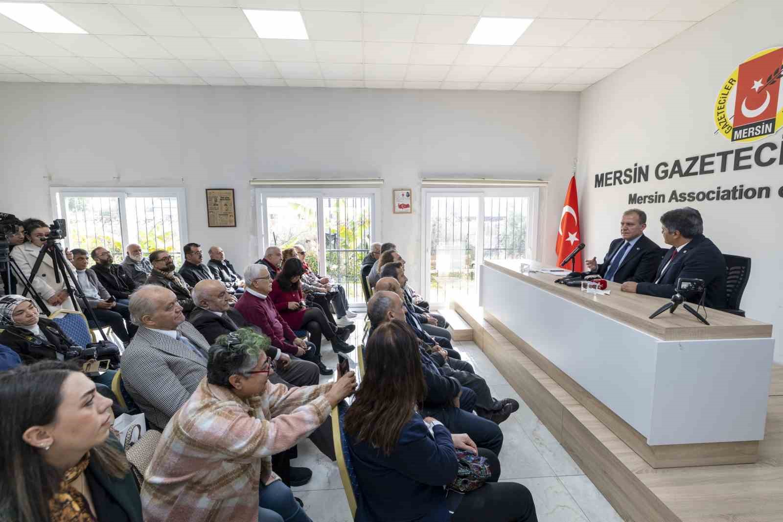 Başkan Seçer: “Basın, Yasama, Yürütme ve Yargıdan Sonra 4. Kuvvettir”