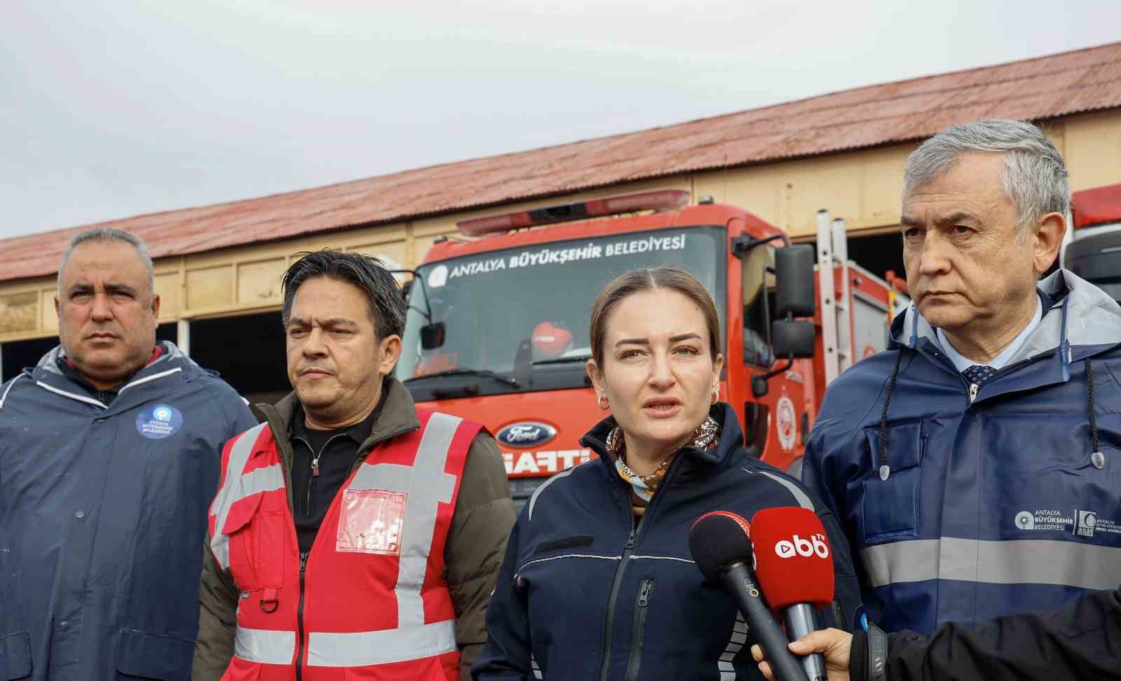 Başkan Vekili Özdemir: “Son 24 Saatte Metrekareye 200 Mm Yağış Düştüğü Tespit Edildi”
