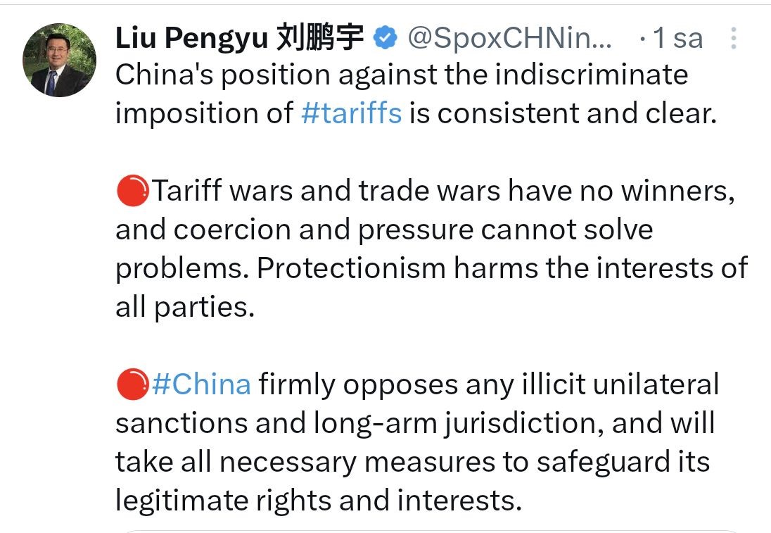 Çin’den Trump’ın İran ile İş Yapan Ülkelere Yüzde 25 Gümrük Vergisi Uygulama Kararına Tepki