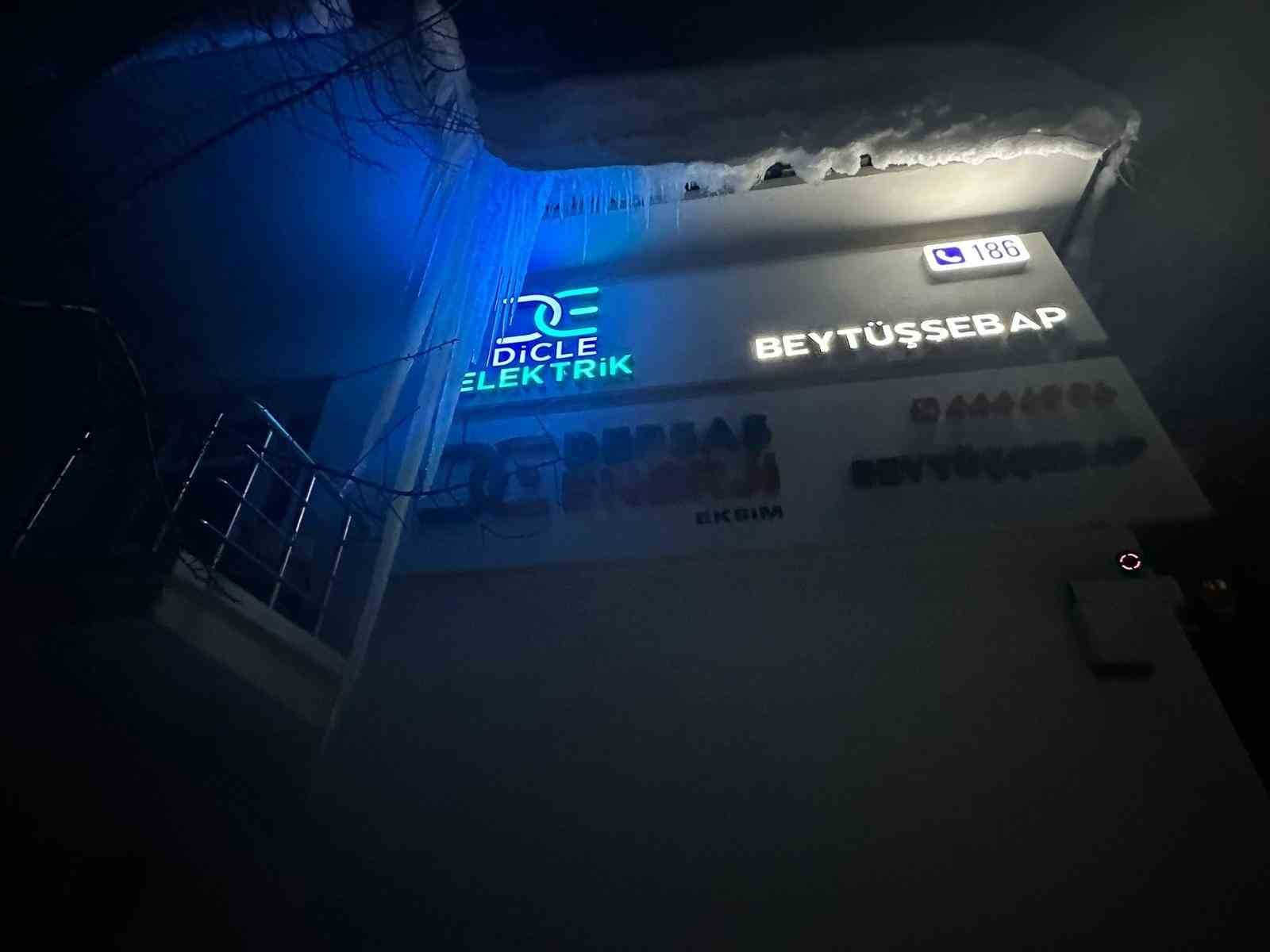 Dicle Elektrik’ten Zorlu Kış Şartlarında Kesintisiz Enerji Mesaisi