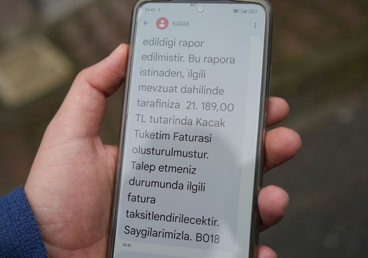 Down Sendromlu Çocuğu Olan Vatandaşa İGDAŞ “Kaçak Doğalgaz Kullanımı” Gerekçesiyle Ceza Kesti