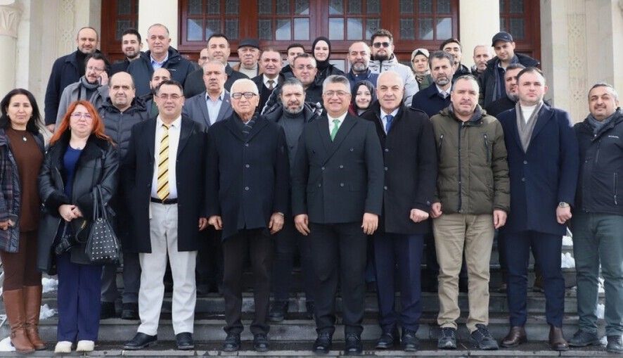 DPÜ Rektörü Kızıltoprak Gazetecilerle Bir Araya Geldi