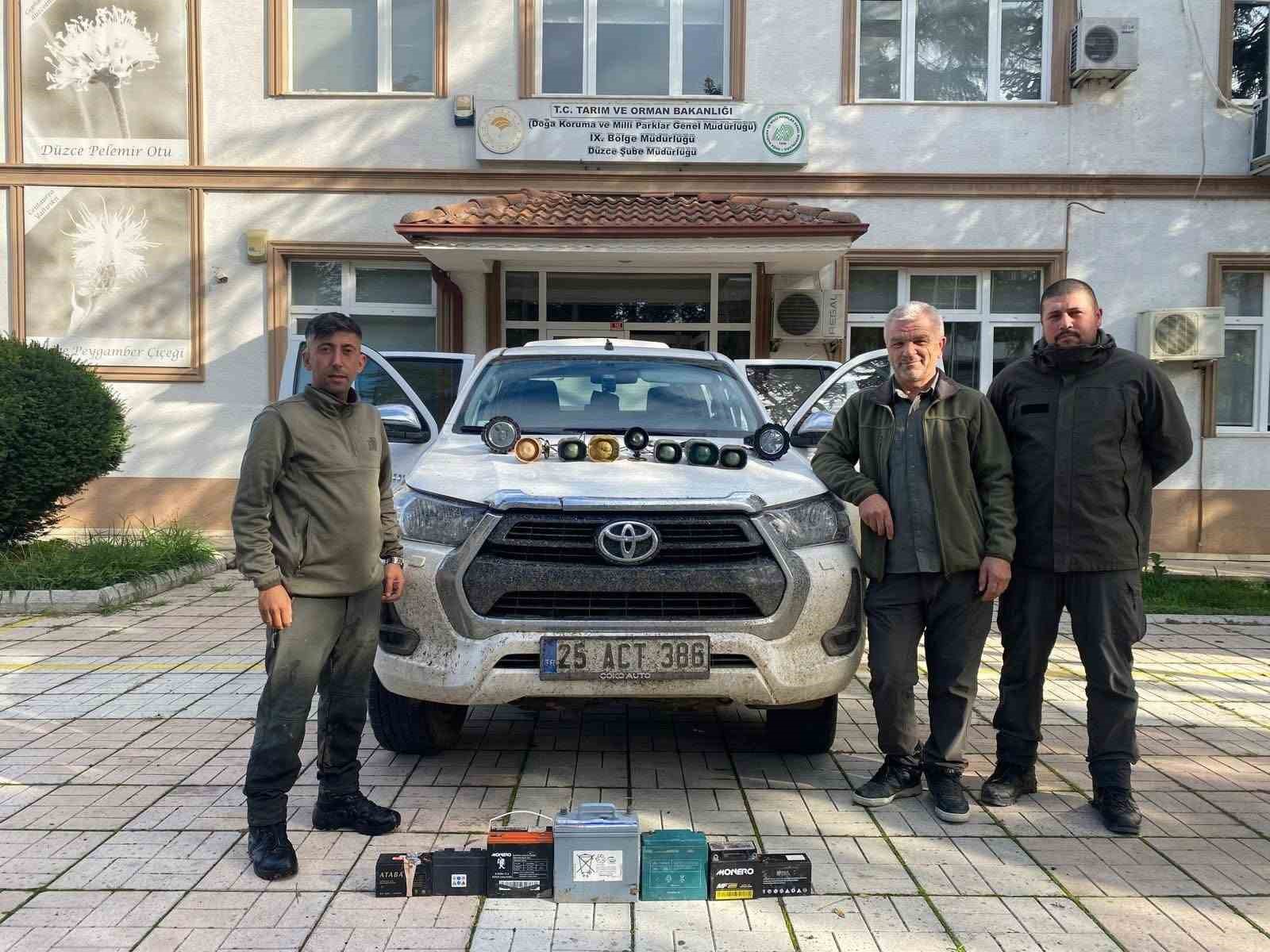 Düzce’de Kanunsuz Ava Geçit Yok