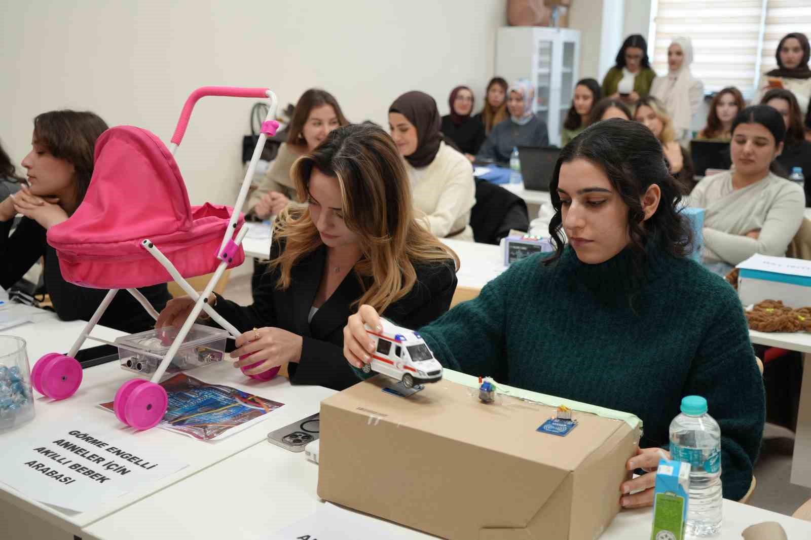 Gibtü Öğrencilerinden Görme Engelli Annelere Özel Proje